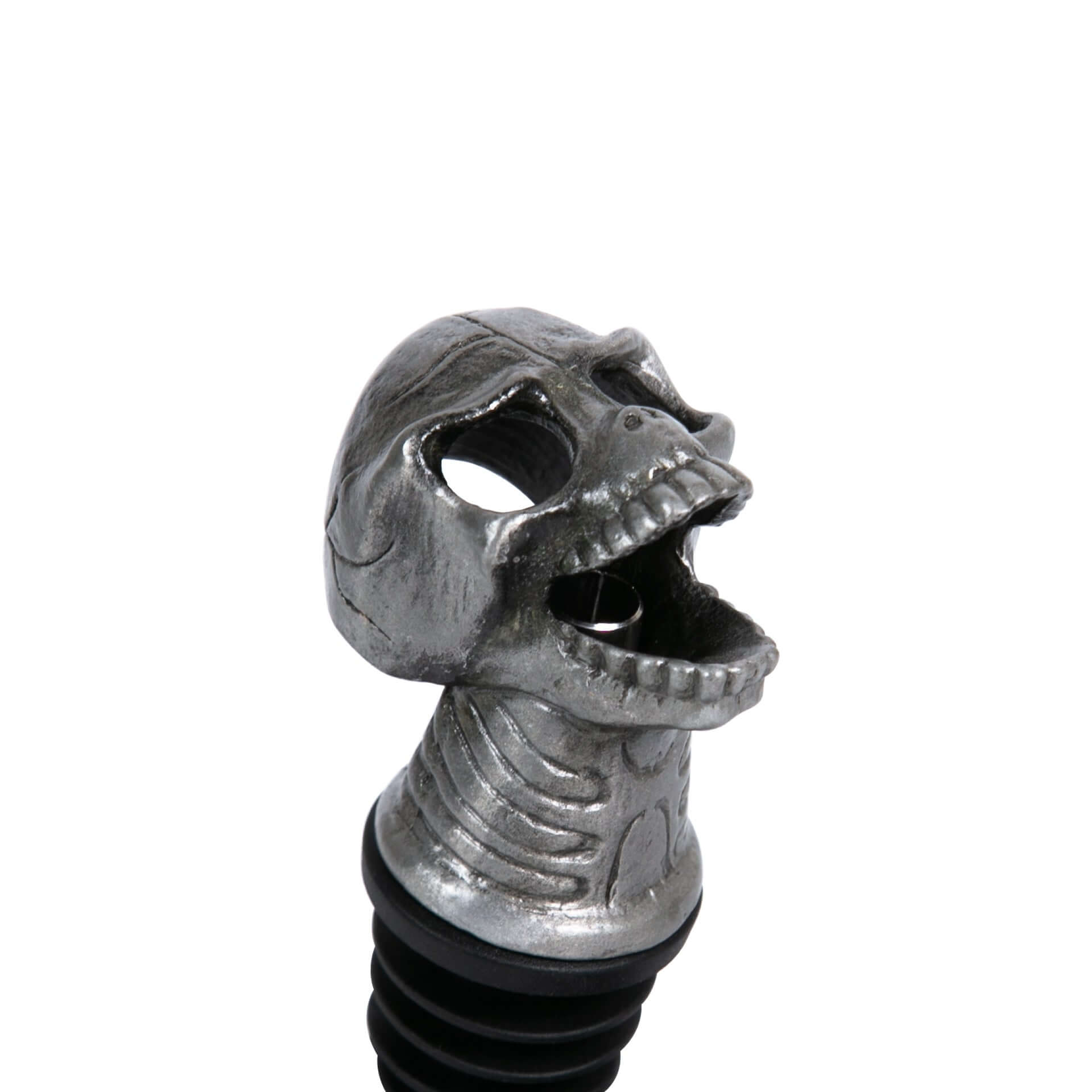Boquilla Inox Calavera Plata