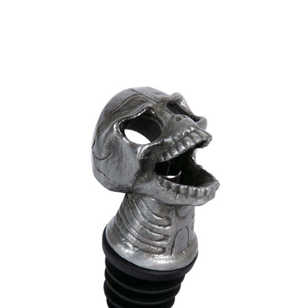 Boquilla Inox Calavera Plata