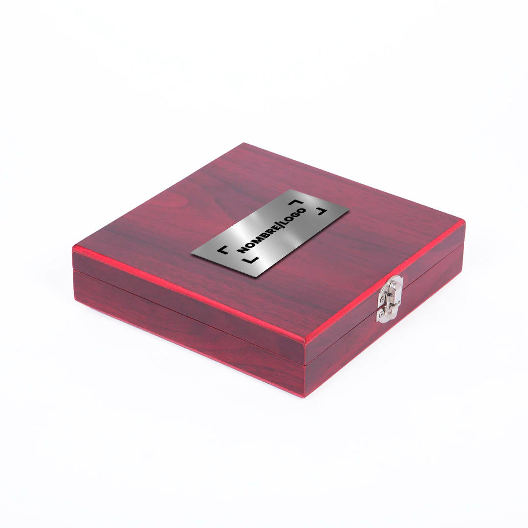 Kit de Accesorios de Vino Madera