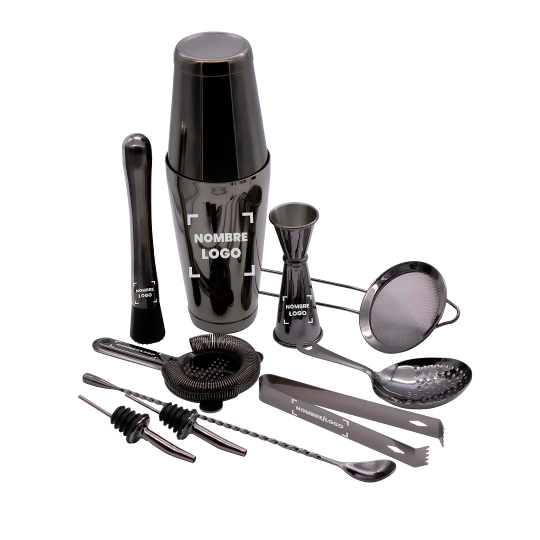 Set Cocteleria Premium Black