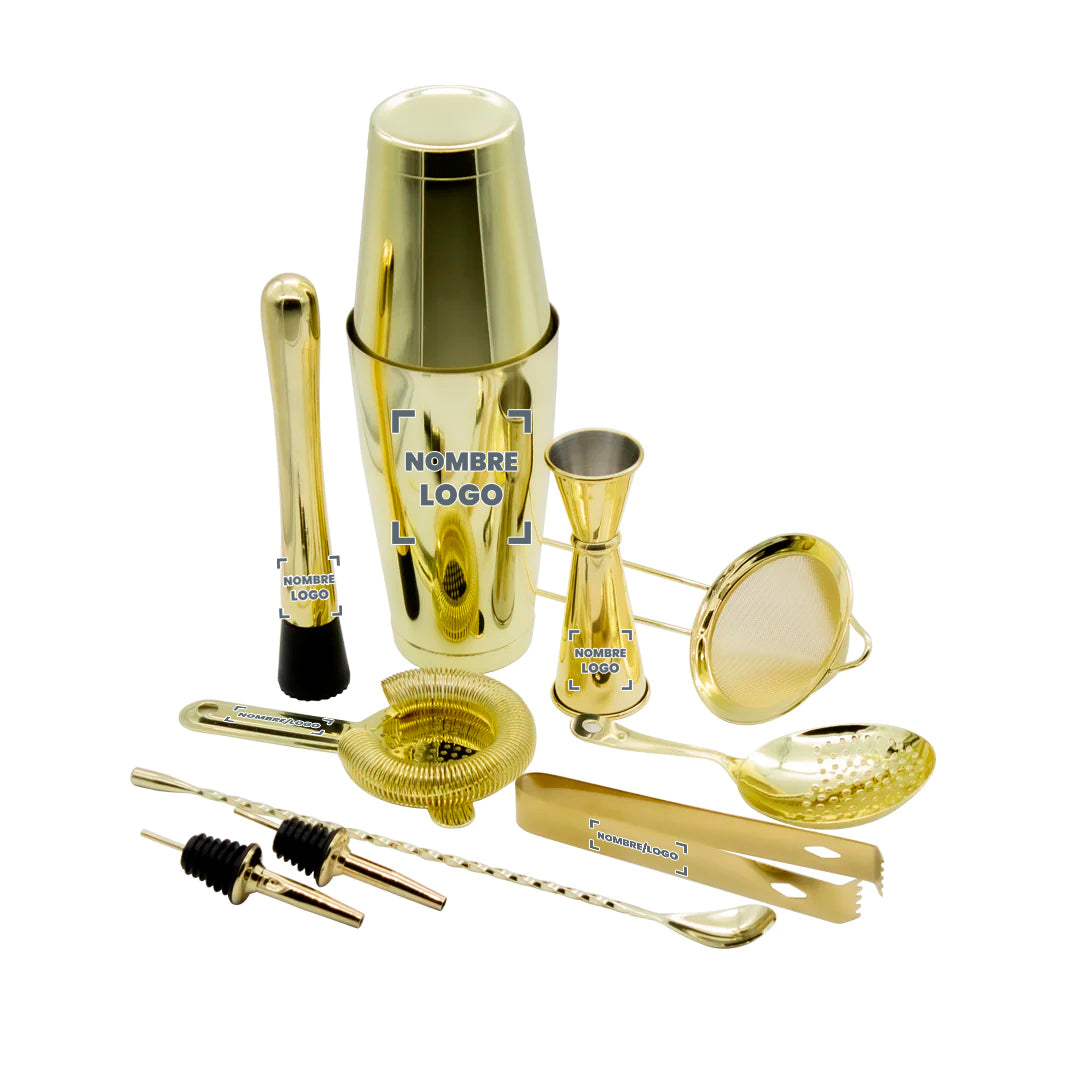 Set Cocteleria Premium Gold