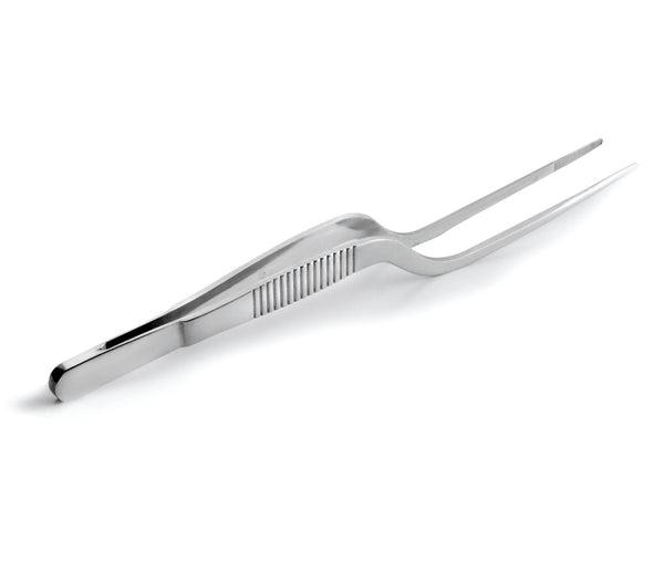 Pinza de Precision Chef Garnish Curva de 21 cms