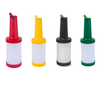Recipiente Despachador 1/4 con tapa PRO (Verde, amarillo, café y rojo)