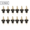 Boquilla pourer plastico smoke con collar 12 pack