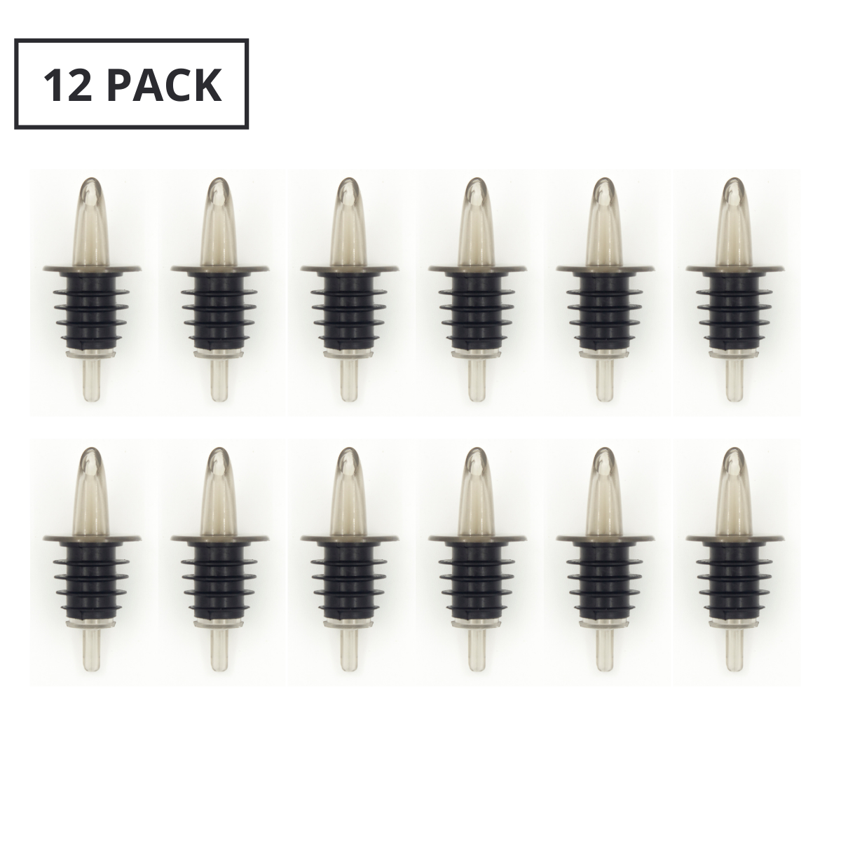 Boquilla pourer plastico smoke 12 pack