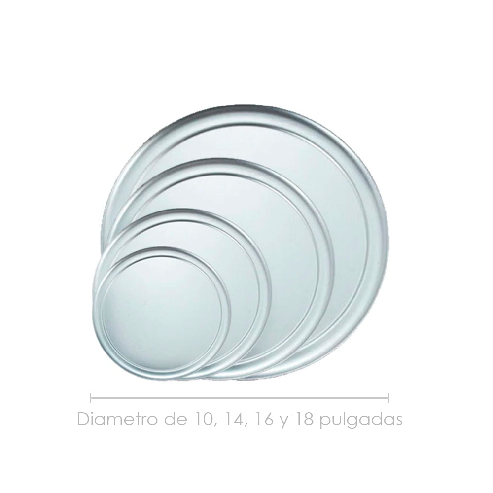 Charola de aluminio para Pizza