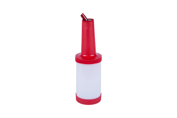 Recipiente Despachador 1/4 con tapa PRO (Verde, amarillo, café y rojo)
