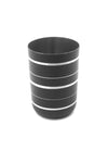 Vaso Acero Inoxidable Silver Black 300 ml