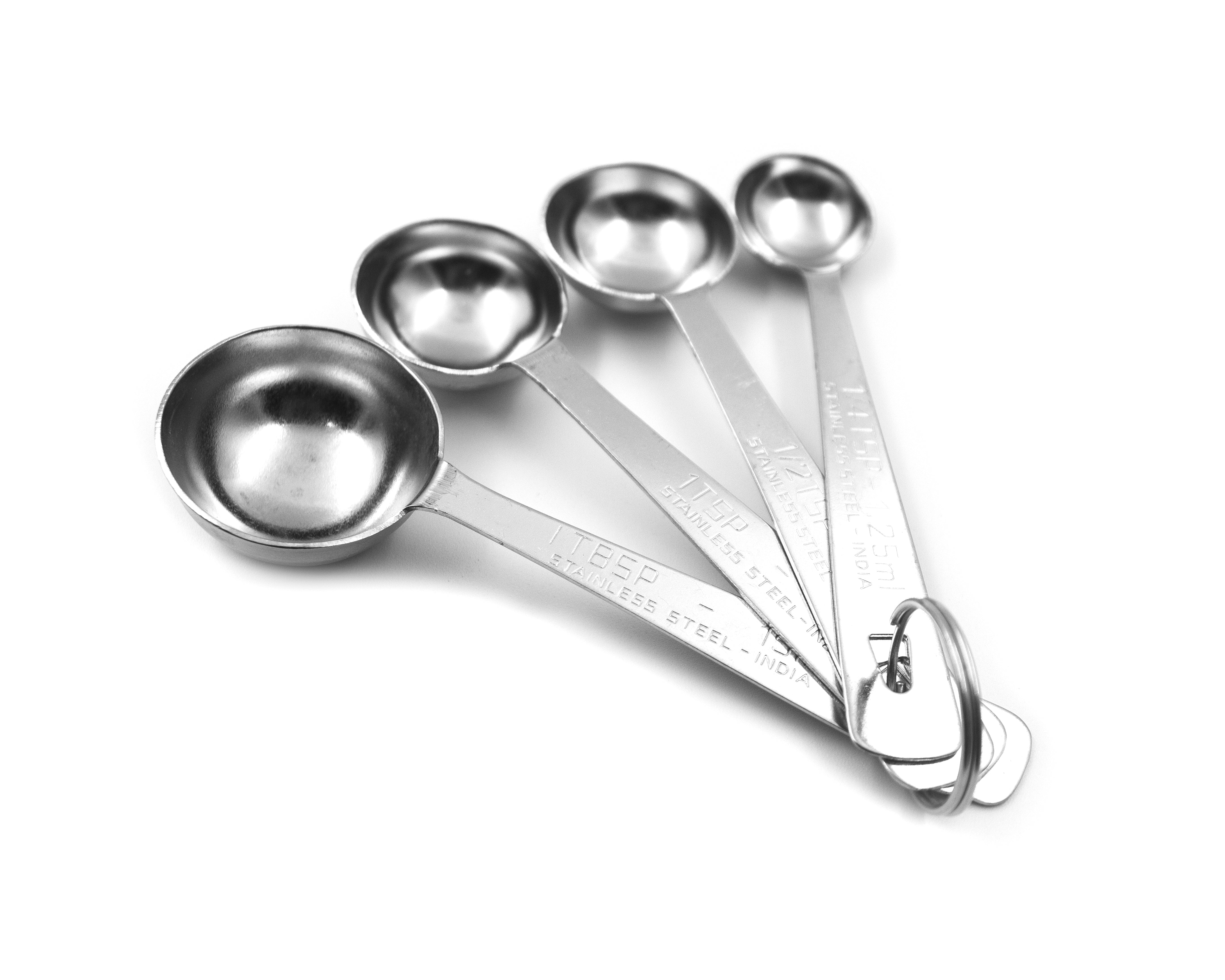 Juego Cucharas medidoras Acero Inoxidable