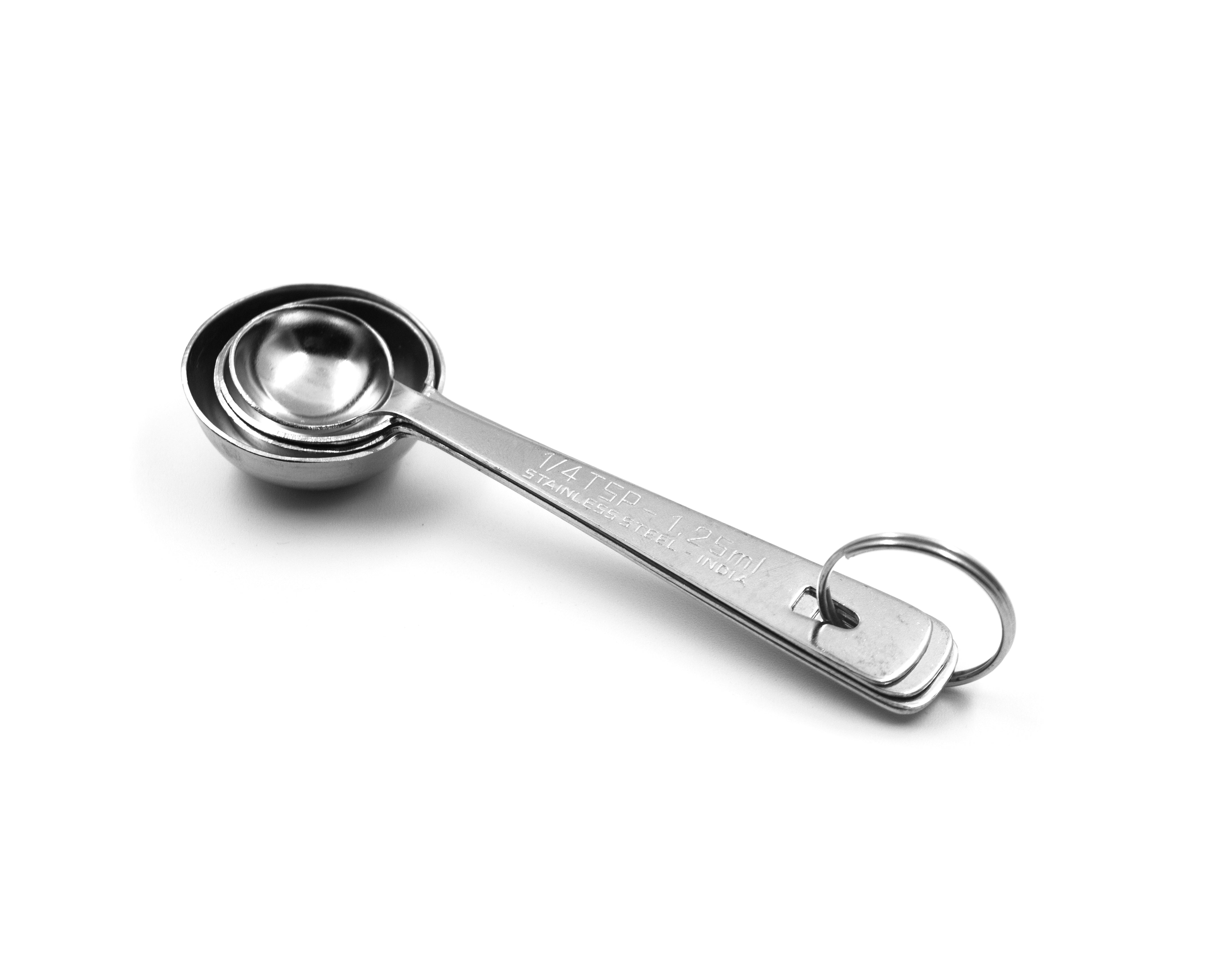 Juego Cucharas medidoras Acero Inoxidable