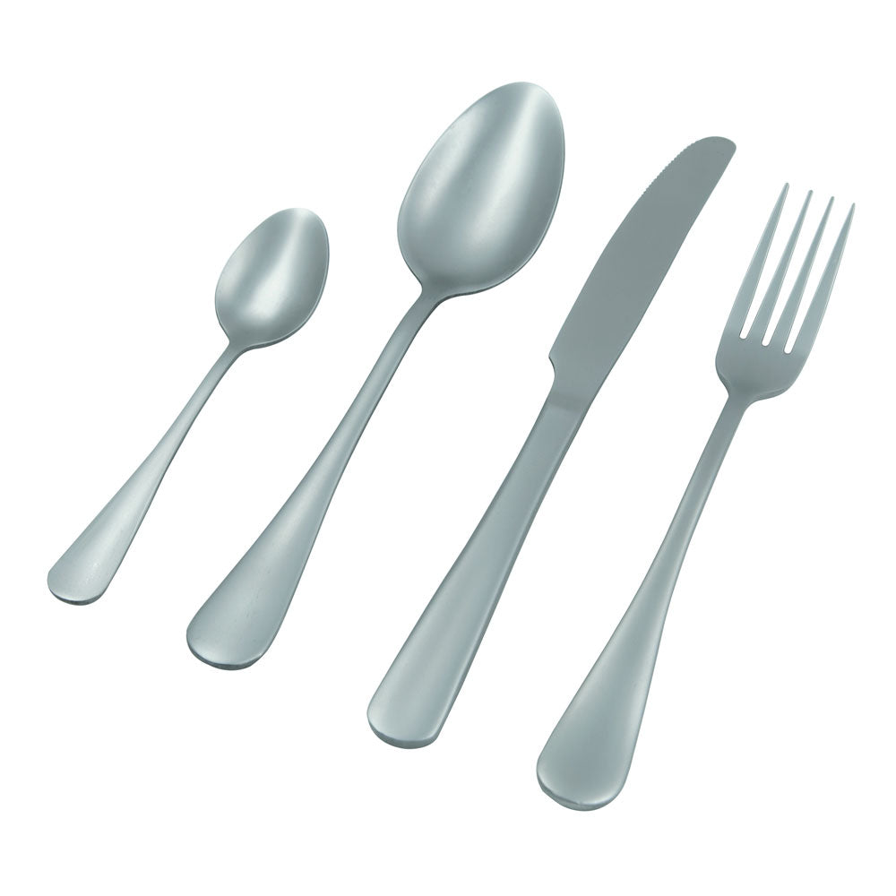 Set Cubiertos Marsella Plata 4 Pz