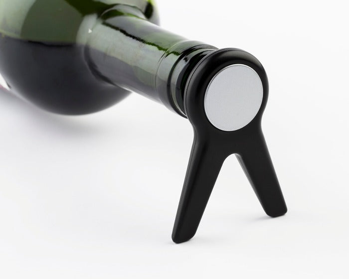 Tapon para Botella de Vino con Soporte