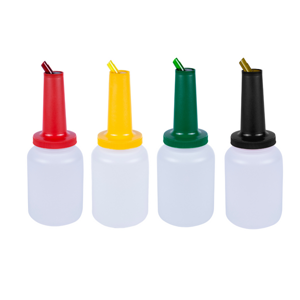 Recipiente Despachador 1/2 con tapa PRO (Verde , amarillo, Café y rojo)