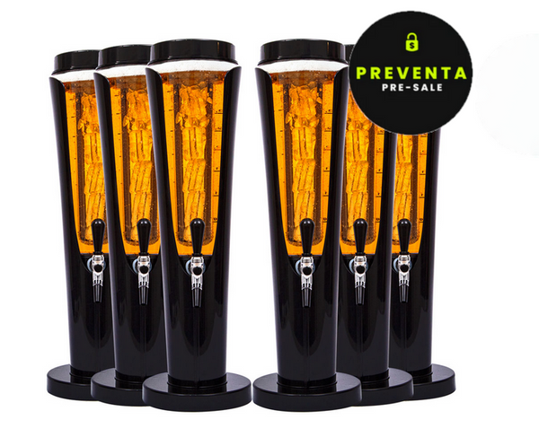 Despachador Cerveza ACE 3 Litros Negro 6 Pack