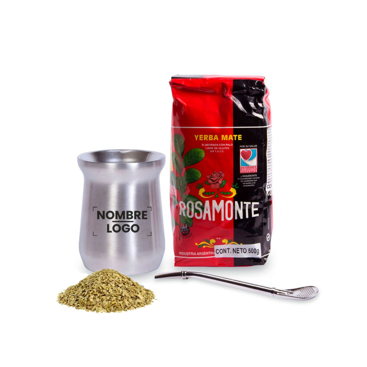 Pack Mate Tradicional Plateado