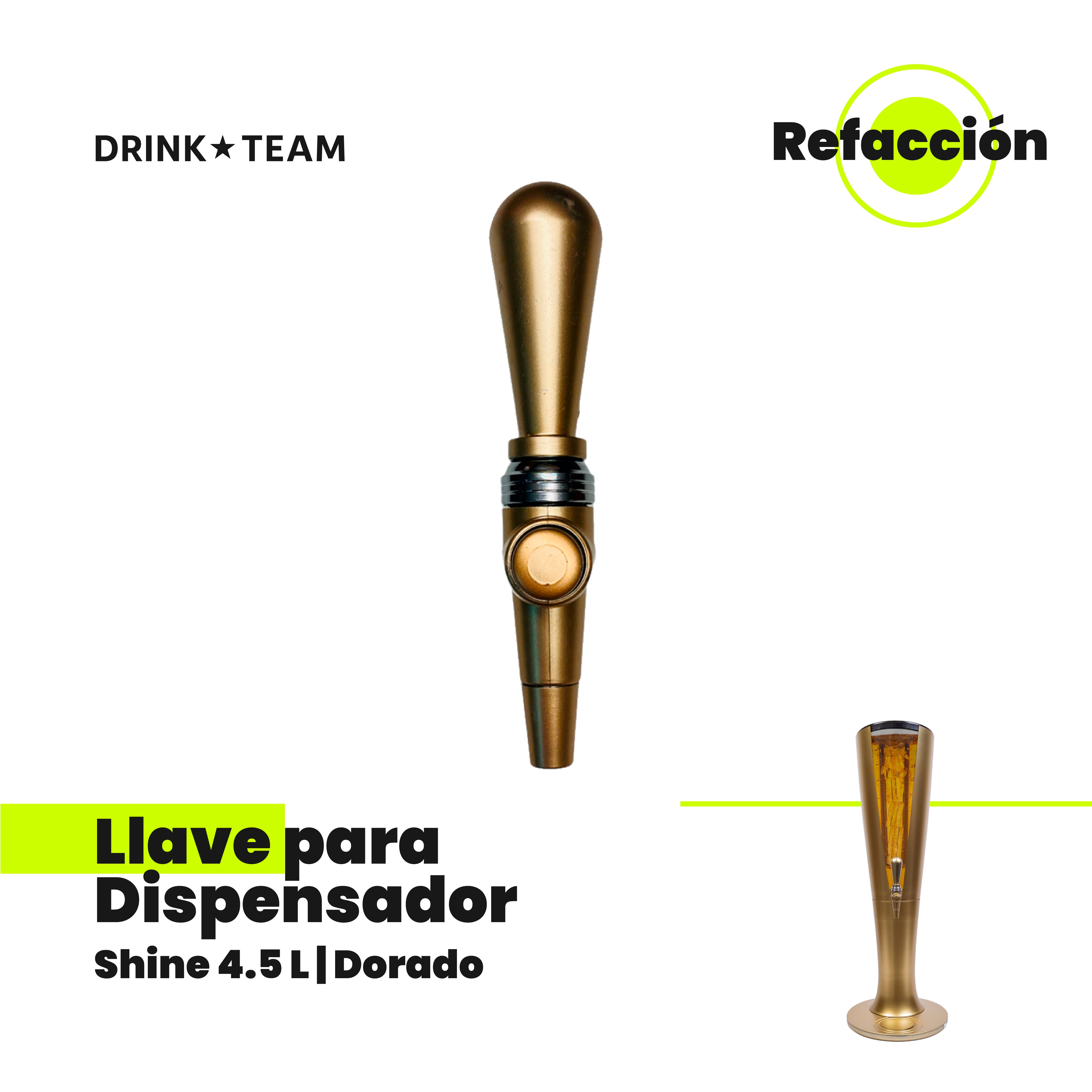 Refaccion Shine Llave Plateado