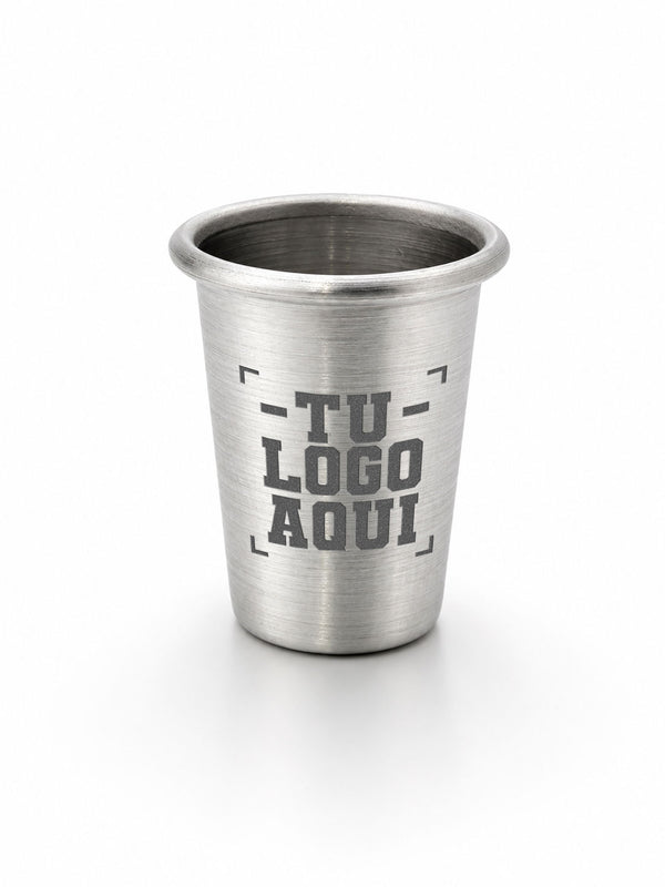 Vaso de Aluminio de 2 Oz/60 ml Personalizable - ALLUM CUPS