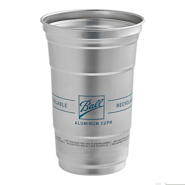Vaso de Aluminio Ball Cup Top Cup 20 Onzas - Original Brand