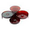 Escarchador para vasos de 3 Discos Rojo