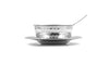 Tazon Inoxidable con Plato y Cuchara