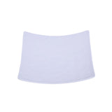 Plato cuadrado melamina Blanco 6 Pack